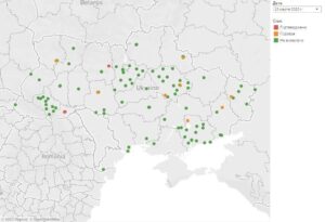 В Украине запустили онлайн-карту распространения коронавируса