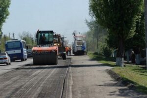 ремонт криворожской трассы