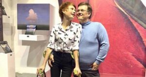 Елена-Кристина Лебедь и Павел Розенко