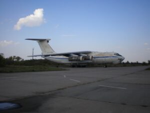 Военный аэродром на Днепропетровщине