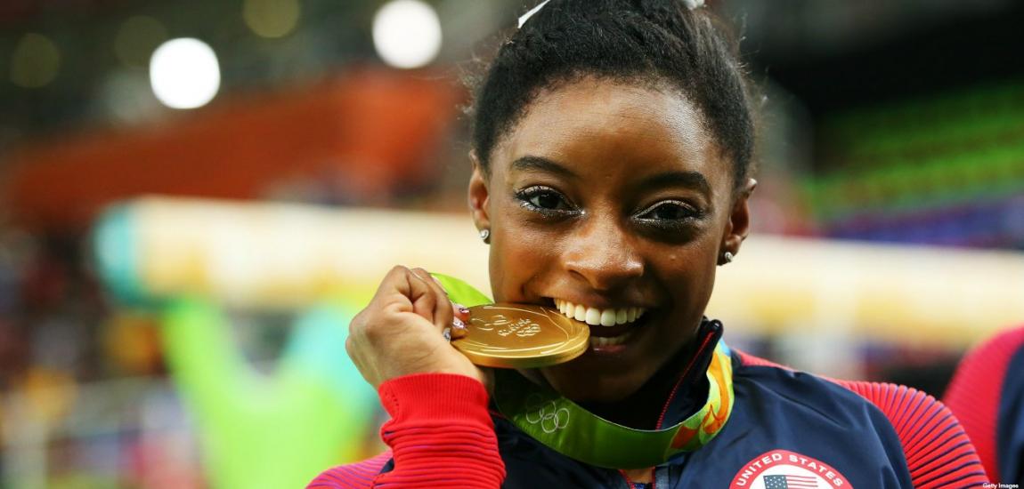 Гимнастка призер