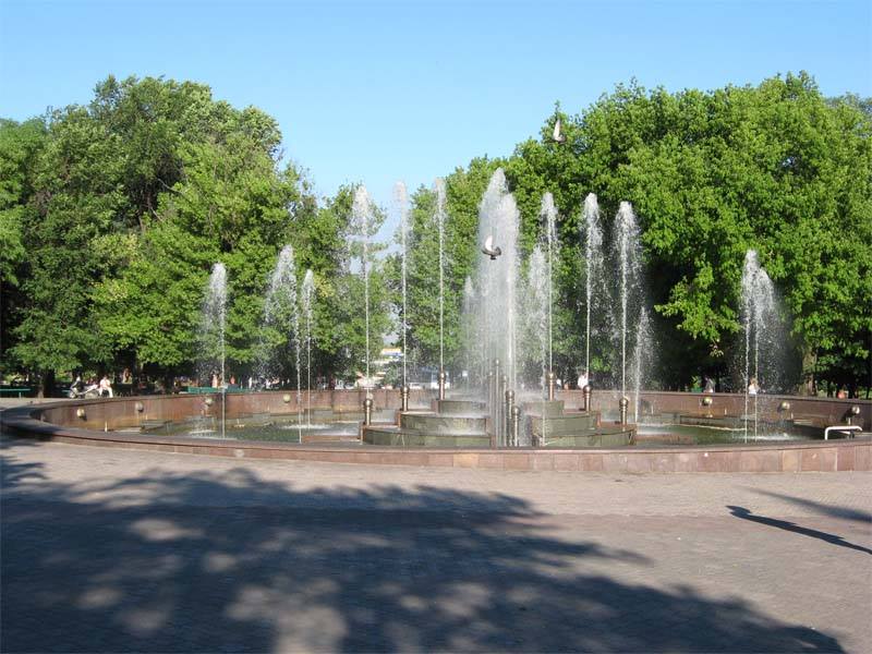 Музыкальный фонтан в Днепре