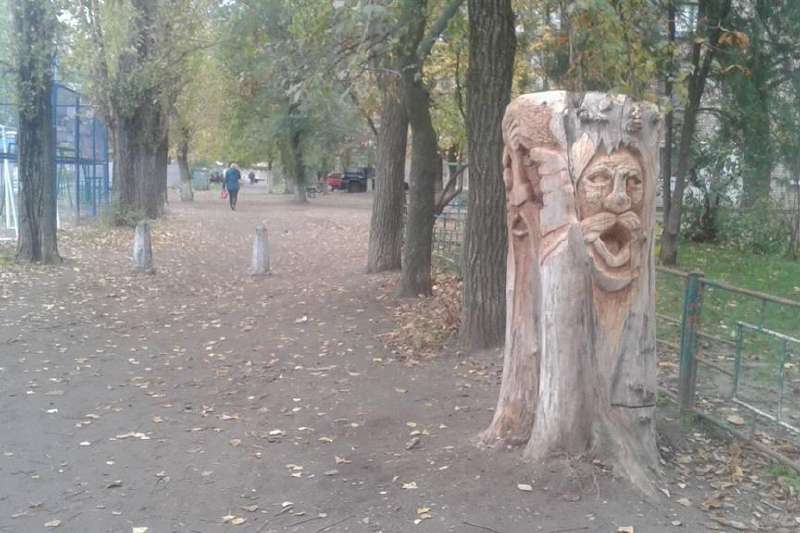 Преображение пня