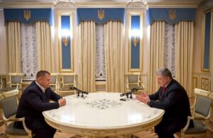 Борис Филатов и Петр Порошенко