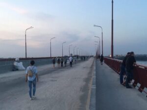 Рух Центральним мостом для пішоходів і велосипедистів перекриють на 3 дні