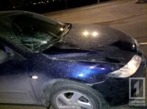 фото http://1tv.kr.ua, ДТП автомобиль сбил женщину