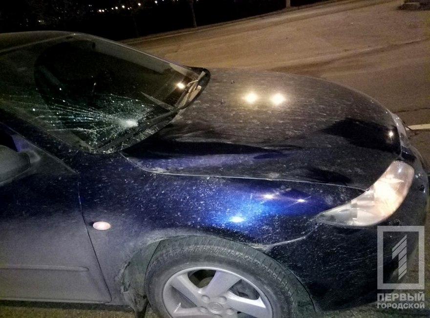 фото http://1tv.kr.ua, ДТП автомобиль сбил женщину
