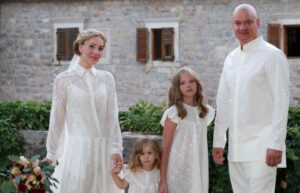 Евгений Кошевой с семьей