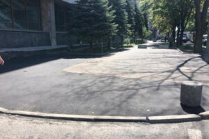 За деньги днепровского КП отремонтировали в городе тротуары (фото)