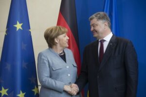 Меркель и Порошенко