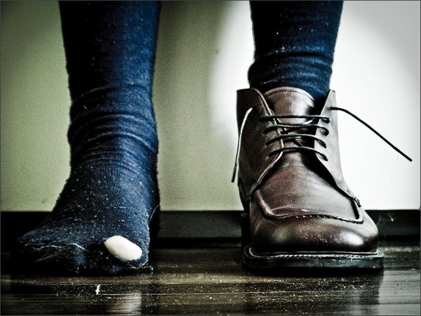 носок, ботинок