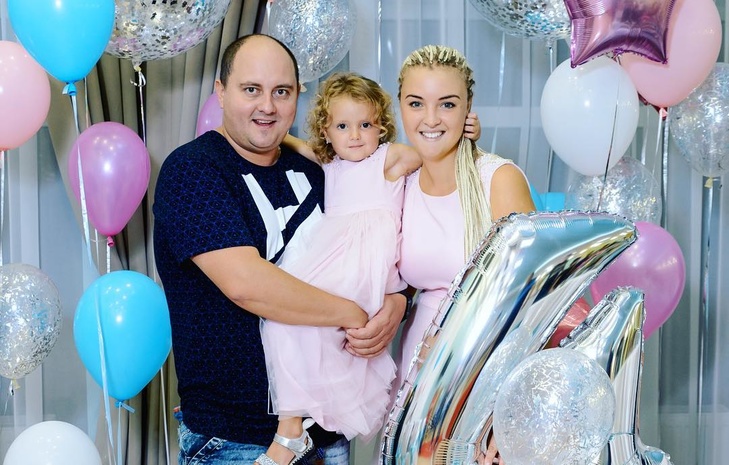 Юрий Ткач и семья