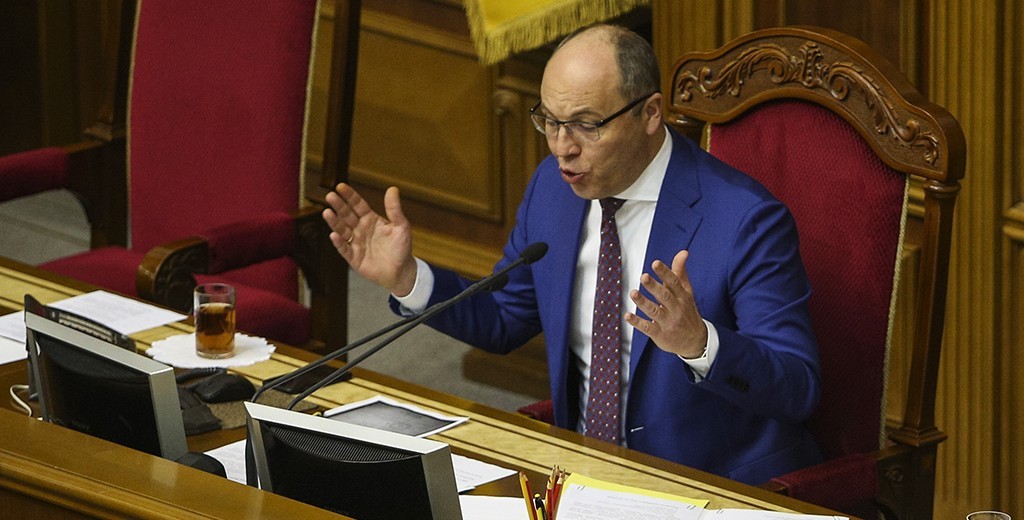 Парубий раскритиковал попытку России сорвать подписание &quot;языкового закона&quot;