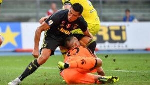 Стефано Соррентино и Криштиану Роналду