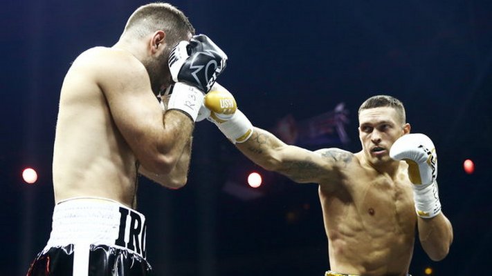 Александр Усик и Мурат Гассиев