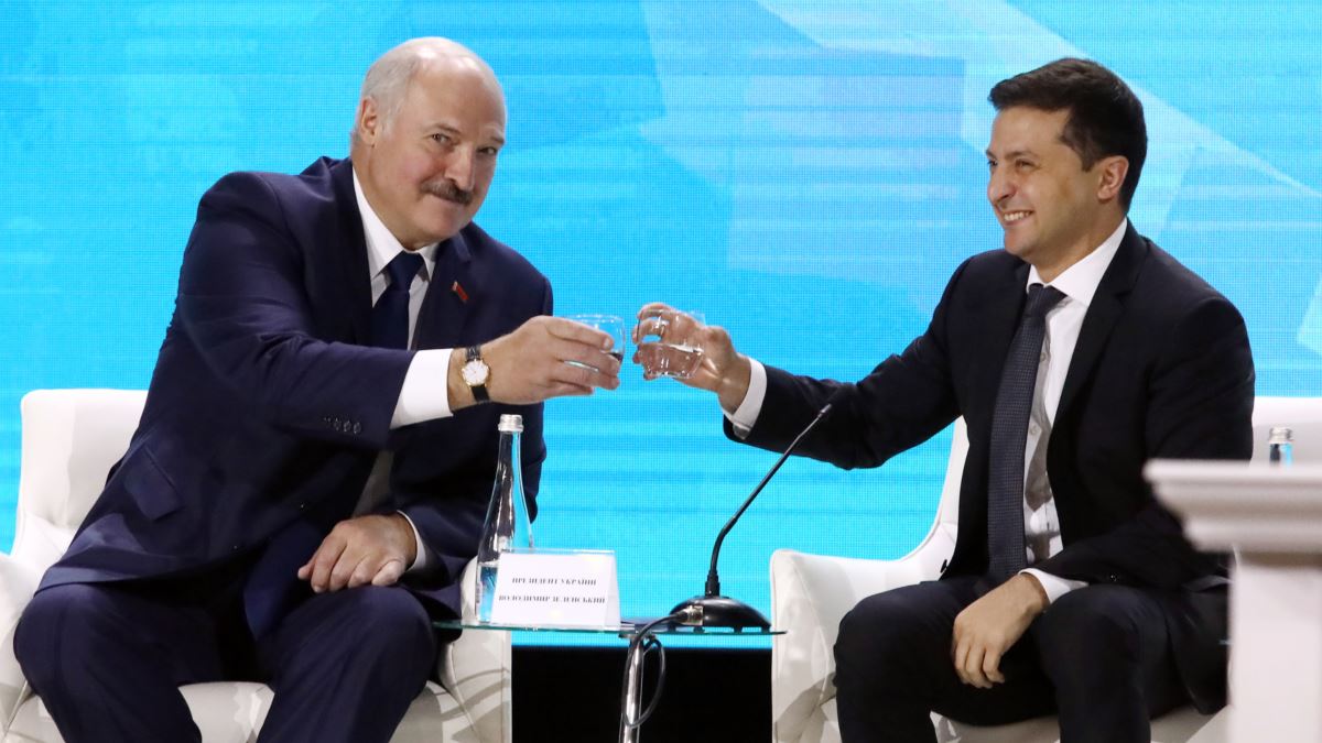 Зеленский и Лукашенко