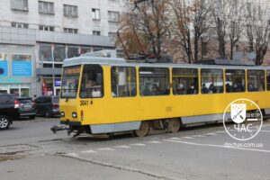 Трамвай №1 в Днепре