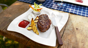 говядина на гриле по-техасски