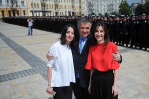 Хатия Деканоидзе, Арсен Аваков, Эка Згуладзе