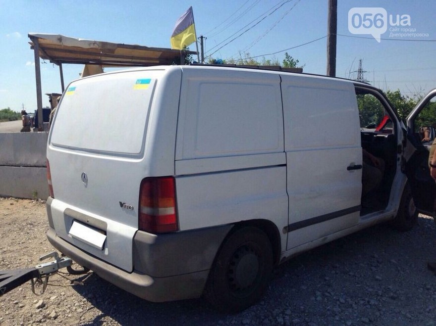 В Днепре у неадекватного водителя обнаружились &quot;пропавшие&quot; вещи