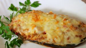 баклажаны с мясом