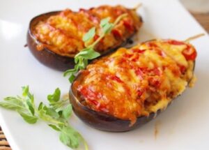 фаршированные баклажаны