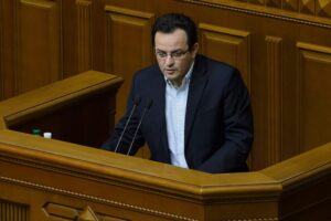 Глава фракции "Самопомич" Олег Березюк. Фото: сайт Верховной Рады Украины