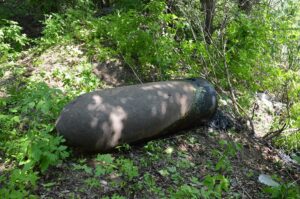 авиабомба, фото ГСЧС