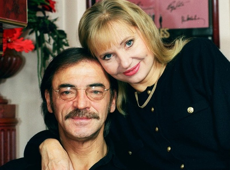 Боярский с женой