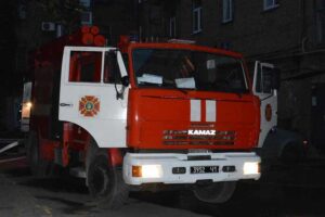 фото ГСЧС, пожар в больнице