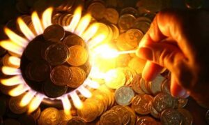 газ, деньги