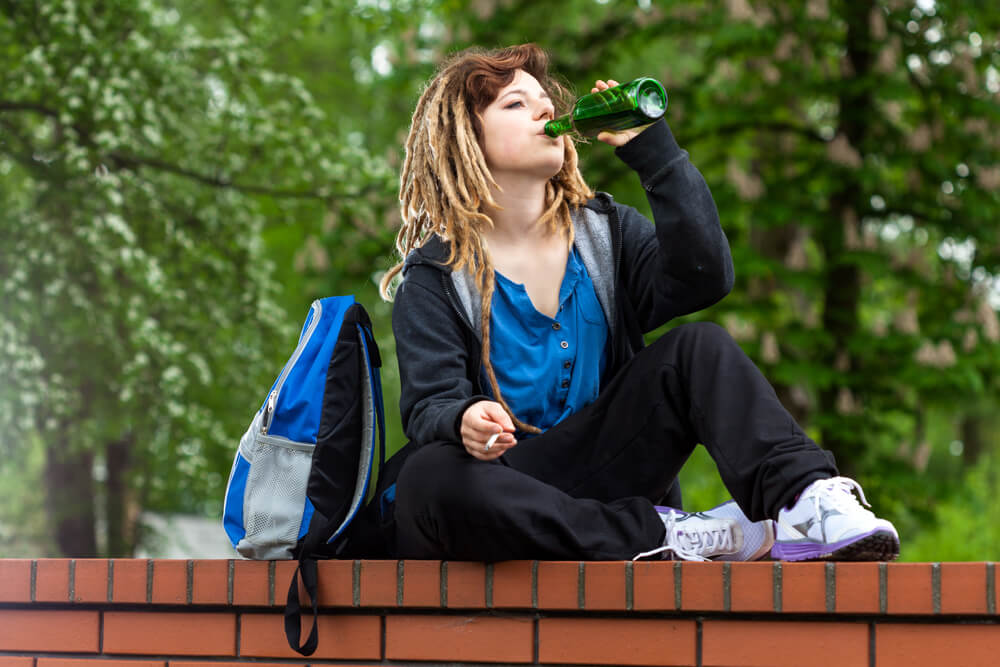 подросток алкоголь