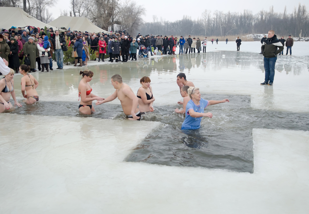 крещёние в Днепре