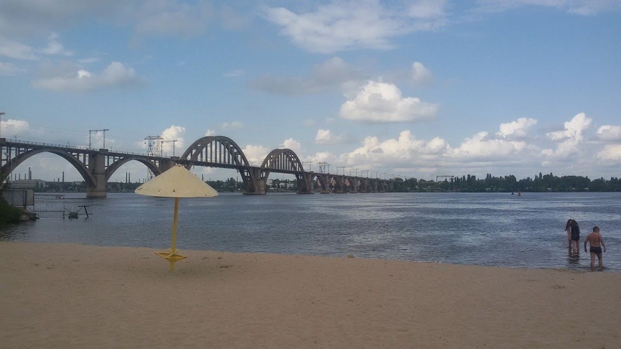 Пляж Днепра