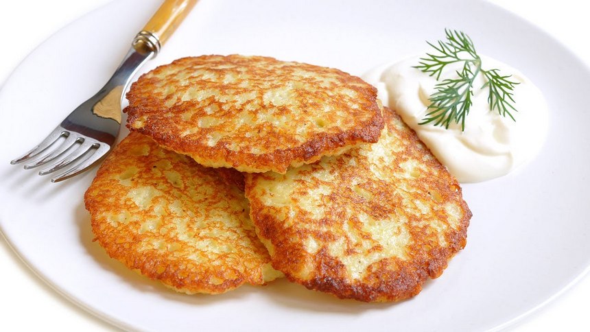 Как приготовить вкусные сочные драники без яйца