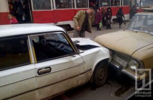 фото http://1tv.kr.ua, ДТП патрульный автомобиль