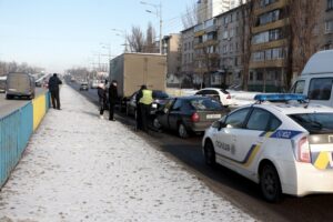 фото https://informator.dp.ua, Тройное ДТП в Днепре