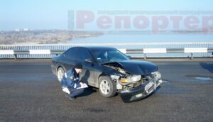 фото http://nashreporter.com, ДТП на мосту в Каменском