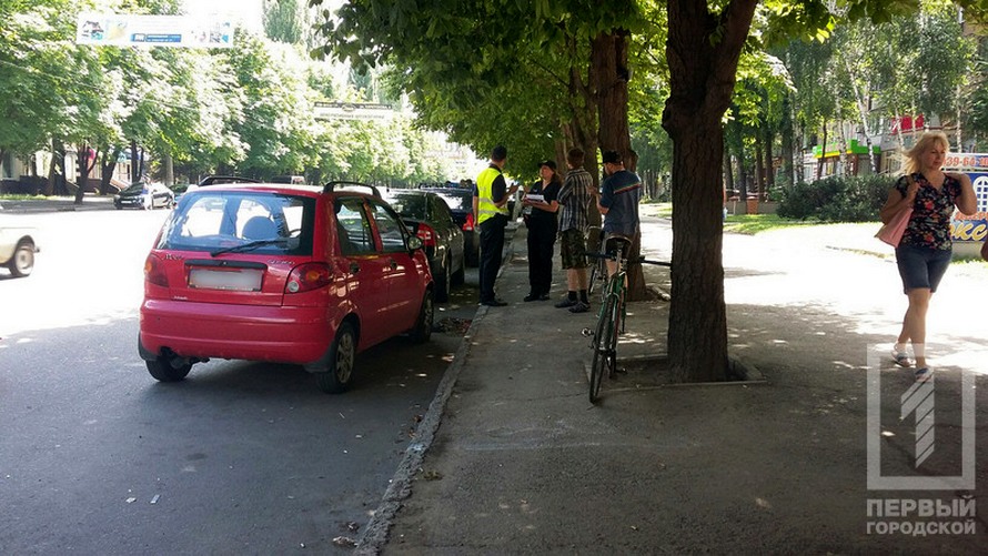 фото http://1tv.kr.ua, ДТП с участием велосипедиста