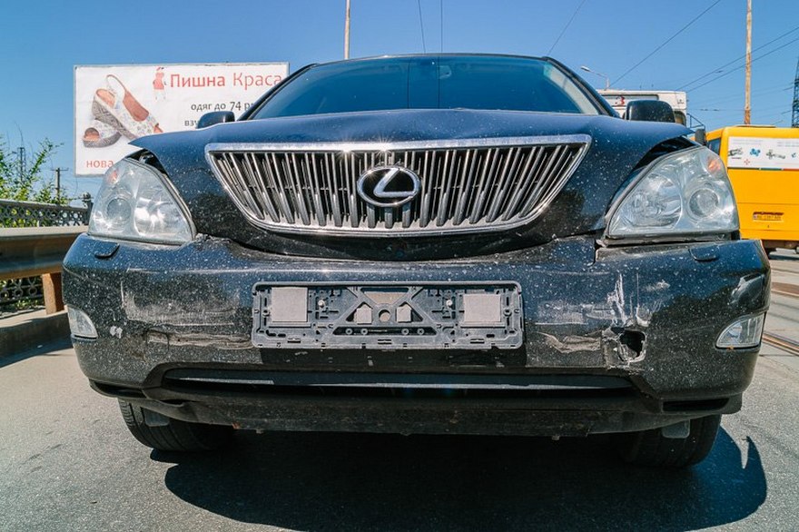 фото https://informator.dp.ua, ДТП на мосту в Днепре