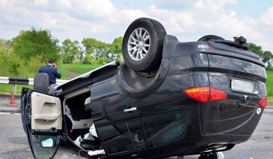 фото ГУНП, ДТП "Mitsubishi Pajero Sport