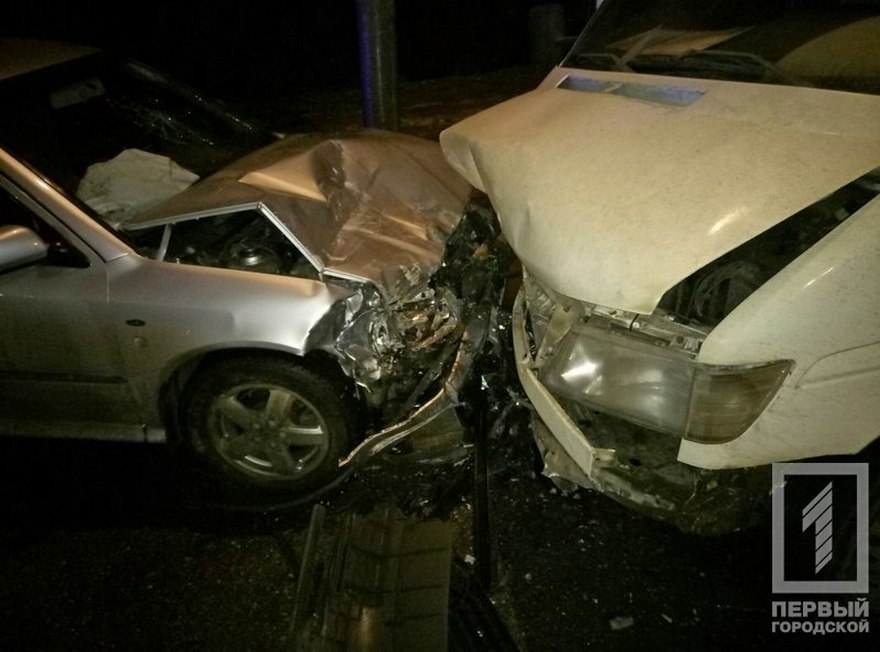 фото 1tv.kr.ua, ДТП "Skoda" и маршрутка