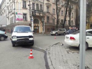 фото полиция, ДТП в Днепре