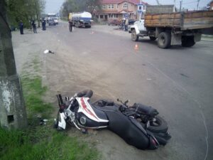 фото ДТП мотоцикл