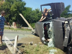 фото ГУНП, смертельное ДТП на трассе