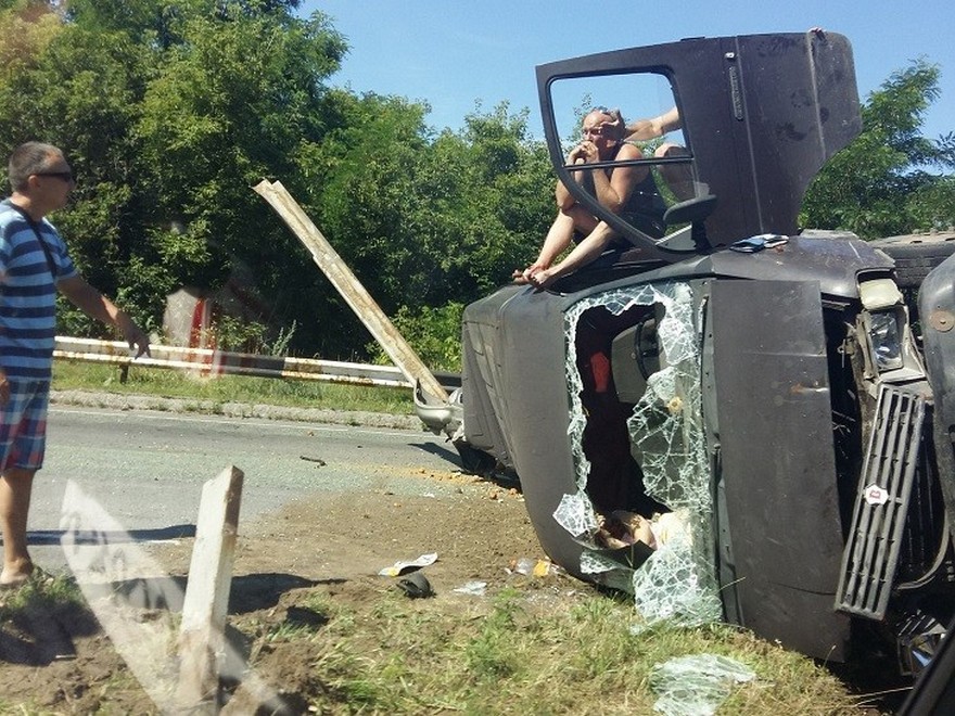 фото ГУНП, смертельное ДТП на трассе