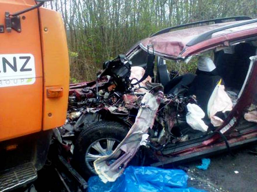 смертельное ДТП &quot;Subaru&quot; и &quot;КамАЗ&quot;