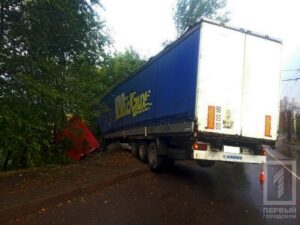 фото http://1tv.kr.ua, ДТП фура