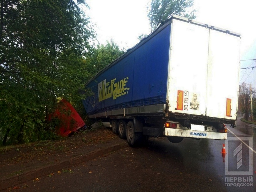 фото http://1tv.kr.ua, ДТП фура