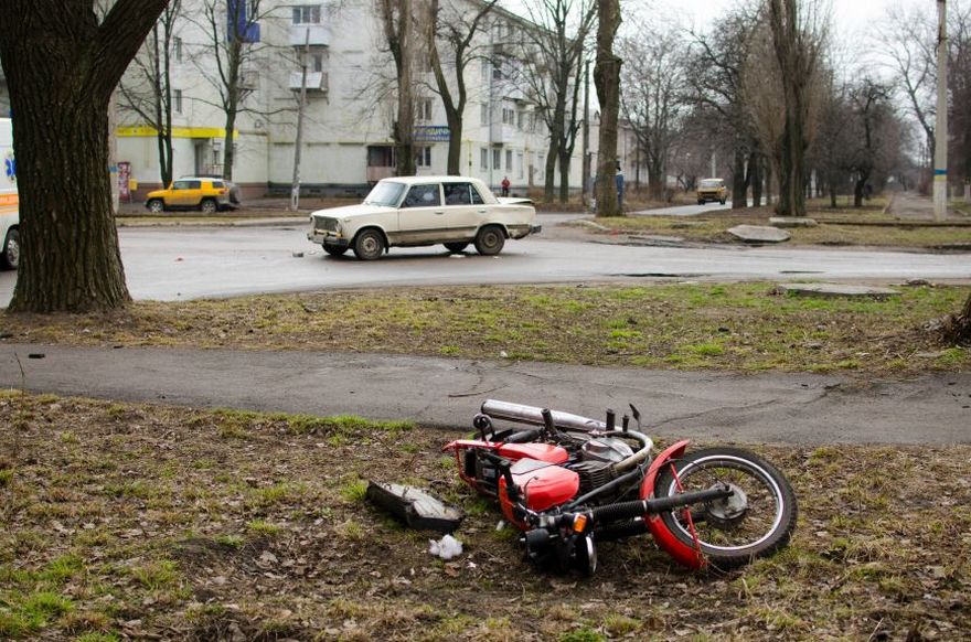 ДТП мотоцикл